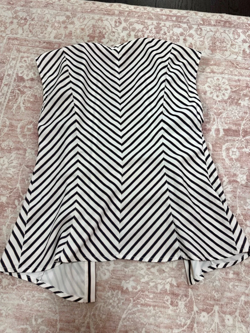Commense 🖤 SET Striped Belted Top & Pants - Picture 11 of 16